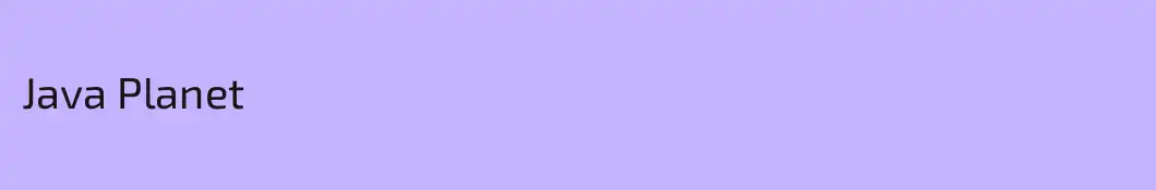 Java Planet